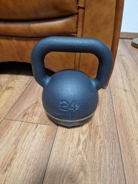 Kettlebell gumrozott, 24 kg