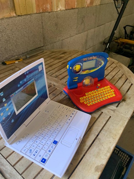 Kettő darab német nyelvű gyerek laptop!