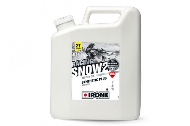 Kétütemű motorolaj Ipone Snow 2 Racing eper fél-szintetikus 4L
