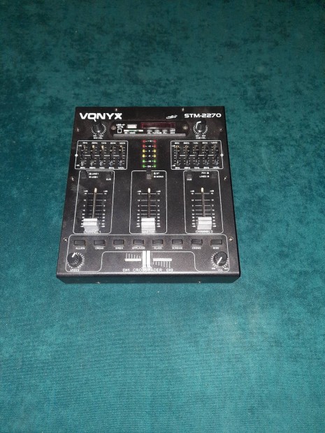 Keverpult.Vonix 4-channel Mixer Sound.Effects SD/USB/MP3/BT.