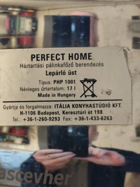 Keveset használt 17 liter pálinkafőző