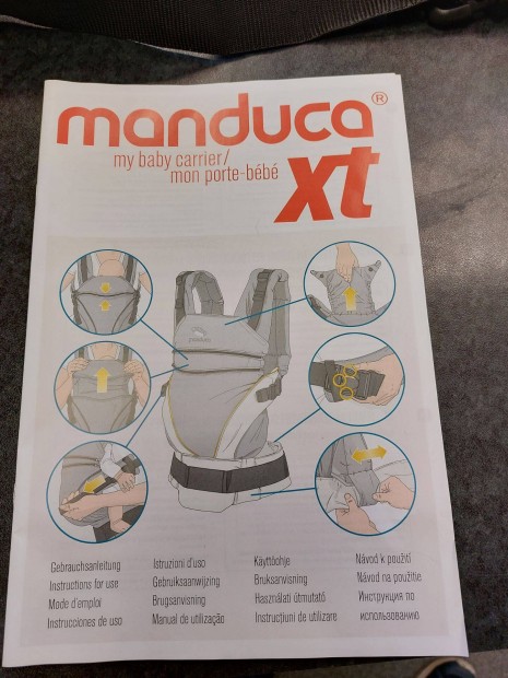 Keveset hasznlt Manduca XT Babahordoz 20 kg-ig