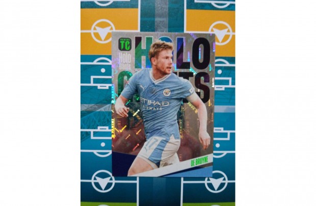 Kevin De Bruyne Holo Giant Panini Top Class 2024 focis krtya