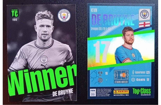 Kevin De Bruyne Manchester City Winner focis krtya Top Class 2023