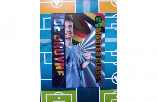 Kevin De Bruyne Master Class Panini Top Class 2024 krtya