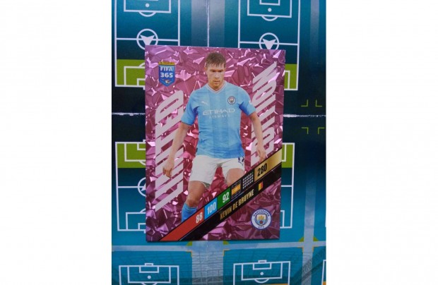 Kevin De Bruyne Panini Fifa 365 2024 XXL Limited focis krtya