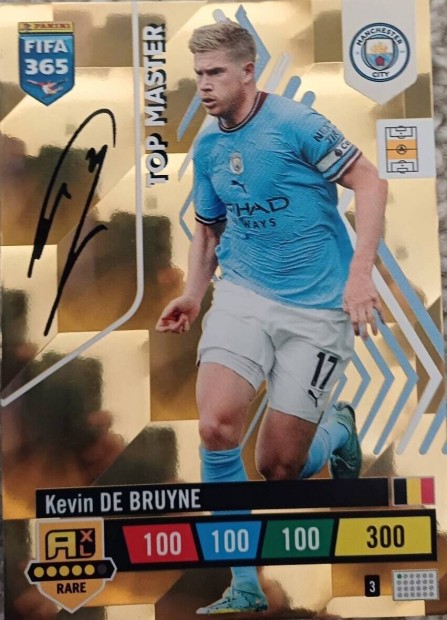 Kevin De Bruyne TOP Master focis krtya