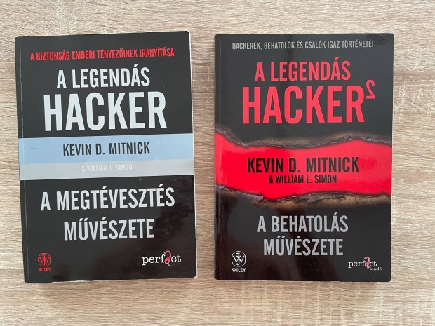 Kevin Mitnick, a legends hacker knyvek