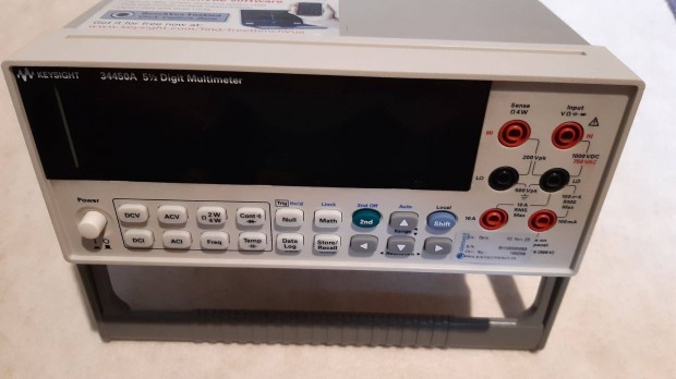 Keysight / Agilent asztali multimter DMM mszer 34450A