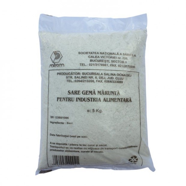 Kezeletlen adalkmentes natr s 5kg fehr erdlyi s 440ft/kg