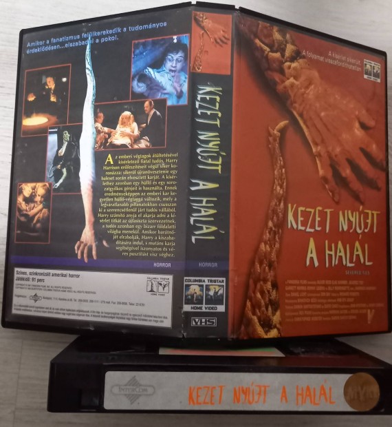 Kezet nyjt a hall - horror vhs - nagytok