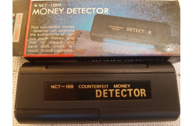 Kzi bankjegyvizsgl detektor elad