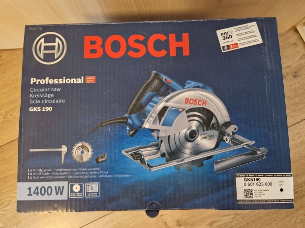 Kzi krfrsz Bosch Professional GKS 190 +Frszlap /Szmla-Garancia!
