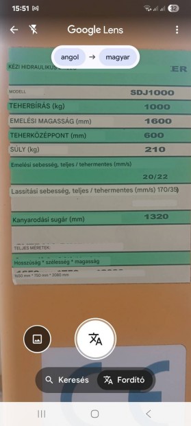 K�zi magasemel�s� b�ka