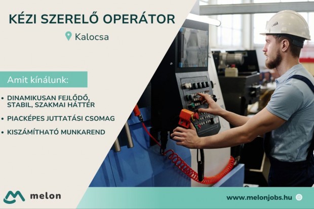 Kézi szerelő operátor