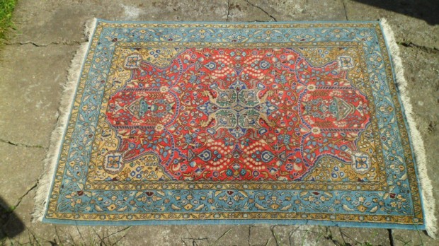 Kzicsomzs irni Isfahan perzsasznyeg 153 x 100 cm, gynyr szn