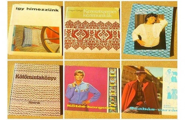 Kzimunka - Kts - Himzs - Horgols - Szabs - Varrs (9 ktet)