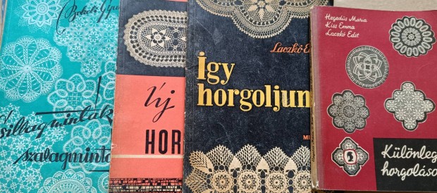 Kézimunka könyvek eladók!