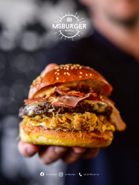 K�zm�ves hamburger k�sz�t� �ll�s Lajosmizs�n