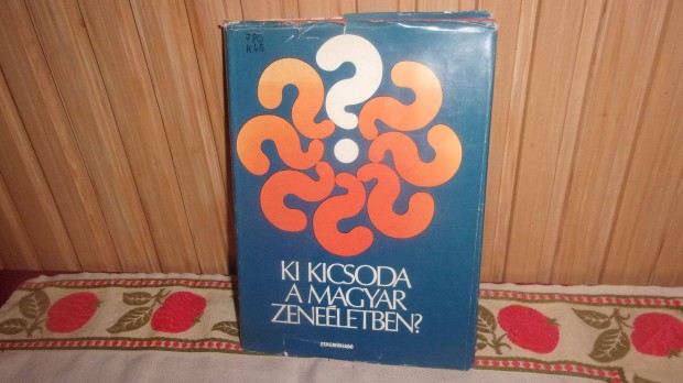 Ki kicsoda a Magyar zeneletben kiads ve 1979