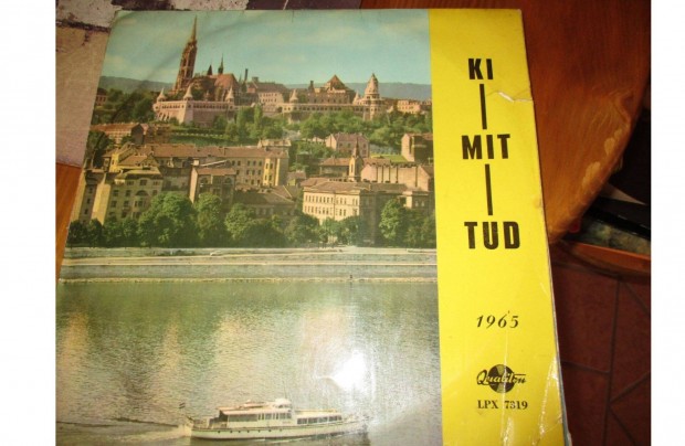 Ki mit tud 1965 bakelit hanglemez elad