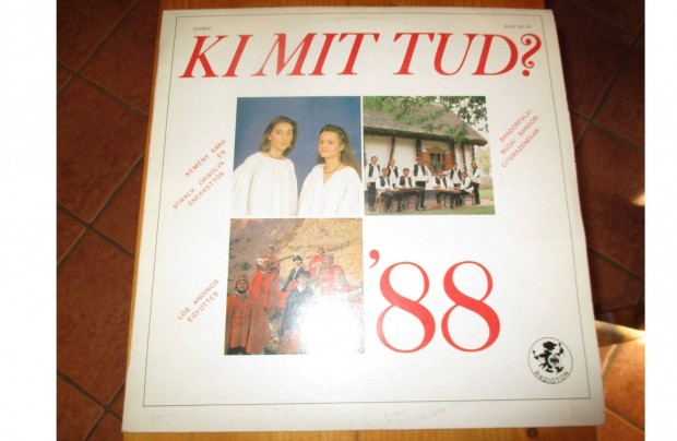 Ki mit tud '88 bakelit hanglemez elad