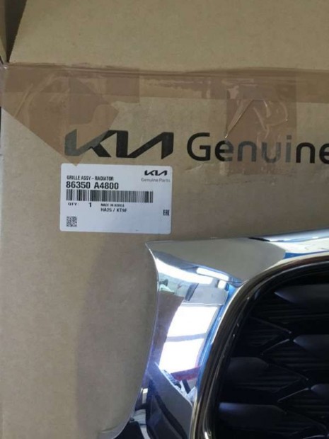 Kia Carens RP Facelift hűtődíszrács 86350A4800