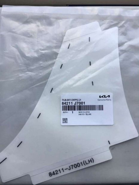 Kia Ceed CD fólia kőfelverődés ellen sárvédő hátsó bal 84211J7001