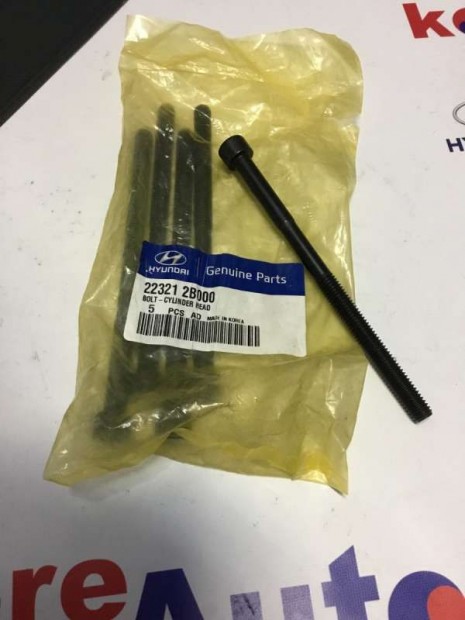 Kia Ceed Hyundai i30 1.4-1.6 benzines hengerfej csavar 223212B000