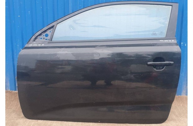 Kia Ceed Pro ceed 2006- bal oldali ajtó 3 ajtós, fekete