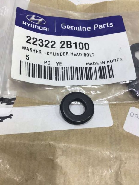 Kia Hyundai alátét hengerfejcsavar 223222B100