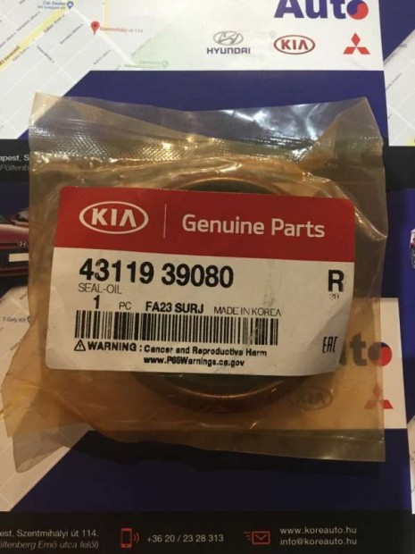 Kia Hyundai szimering féltengely 4311939080