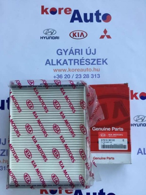 Kia Magentis Hyundai Sonata pollenszűrő 9761938100