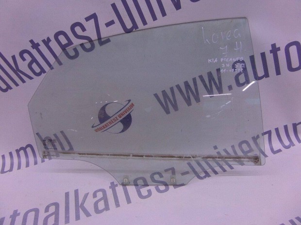Kia Picanto Jobb hts ablakveg, bontott, gyri