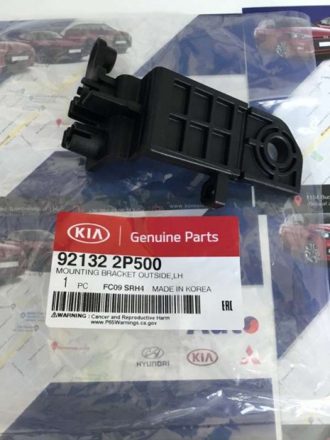 Kia Sorento XM bal fényszóró tartó fül 921322P500