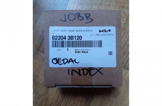 Kia Sorento jobb oldali index Side Repeater 92304 3B120 - j
