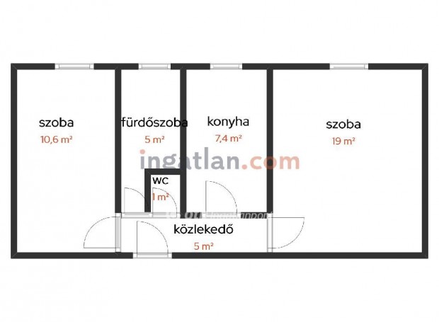 Kiad 48 nm-es panel laks Kalocsa Uszda