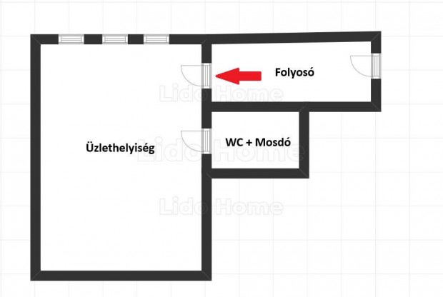 Kiad egyedi zlethelyisg, papron trsashzi laksknt