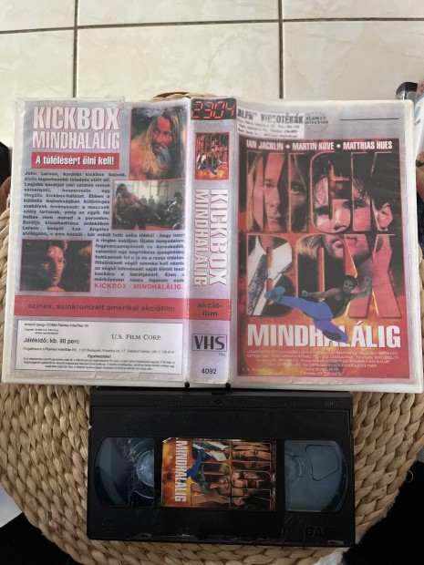 Kickbox mindhallig vhs film