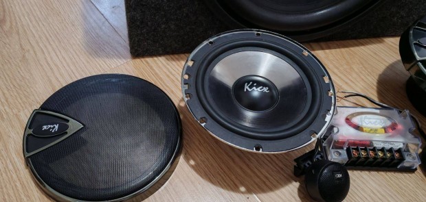Kicx ICQ 6.2 (16,5 cm) 125W RMS ! Autóhifi szett. Újszerű !
