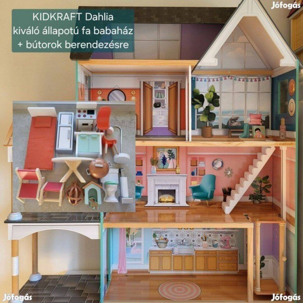 Kidkraft Dahlia fa babahz + btorok