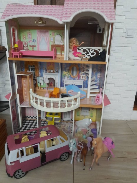 Kidkraft magnolia fa barbie hz liftes btorokkal 