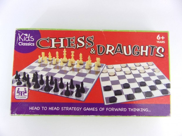 Kids Classics Chess and Draughts sakk dma stratgiai trsasjtk