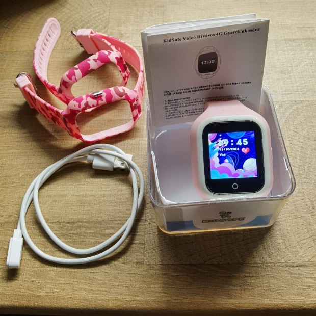 Kidsafe Friend 4G pink gyerek okosra