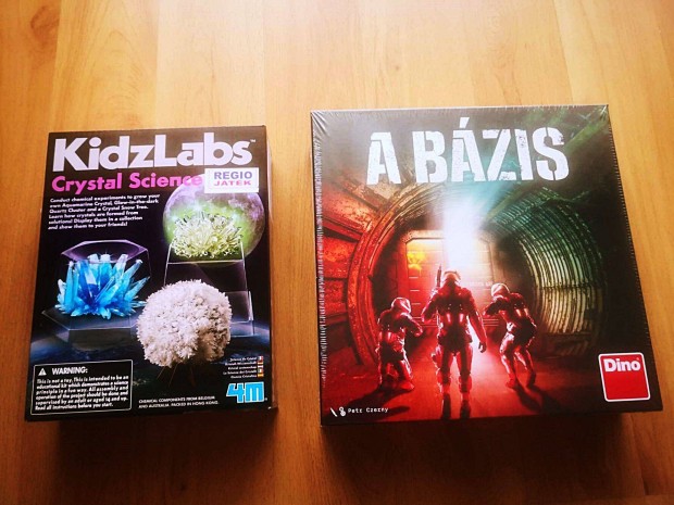 Kidz Labs Crystal kszlet, A Bzis trsasjtk, 2db puzzle j jtkok