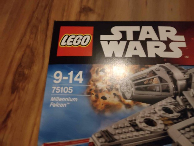 Kifutott! Lego Star wars 75105 Millenium Falcon Bontatlan