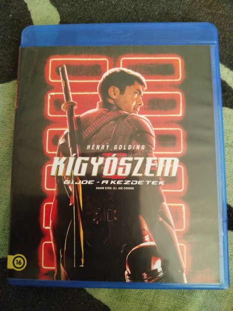 Kígyószem - G. I. Joe A kezdetek Blue ray