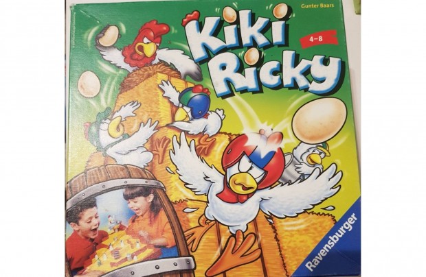 Kiki Ricky - Ravensburger szrakoztat trsas, 4 ves kor felett