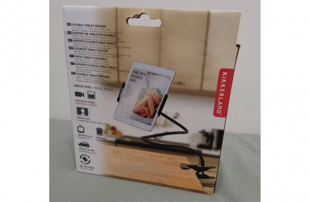 Kikkerland csipeszes asztali tablet tartó