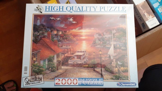 Kikti naplemente j Clementoni 2000 db-os puzzle